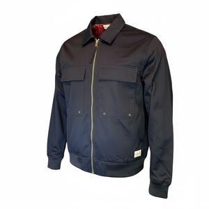 Five Four Los Angeles Lennox Jacket Men’s Medium Navy Red Lined Full Zip